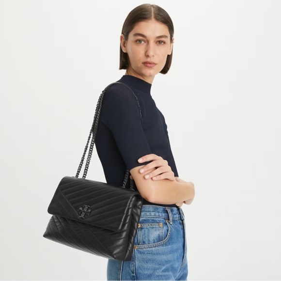 Tory Burch Kira Chevron Convertible Shoulder Bag - Picture 5 of 9